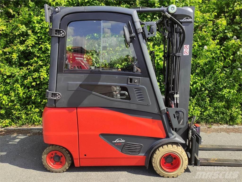 Linde E20PH-02-386-EVO Elektriskie iekrāvēji