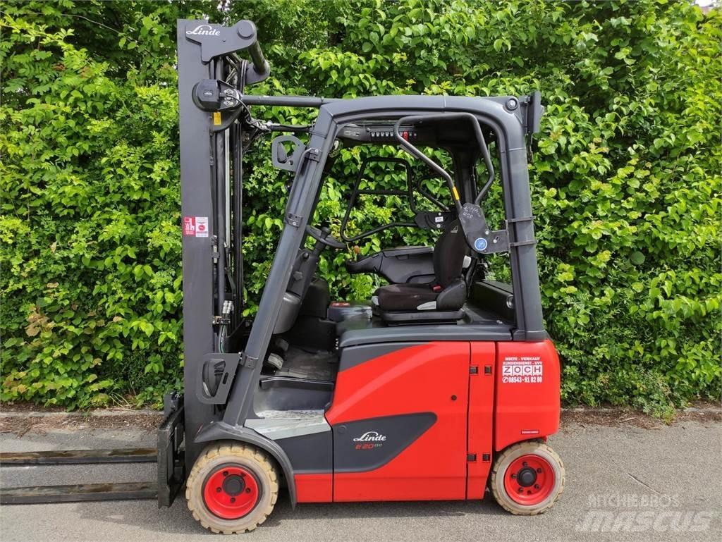 Linde E20PH-02-386-EVO Elektriskie iekrāvēji