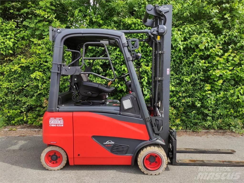 Linde E20PH-02-386-EVO Elektriskie iekrāvēji