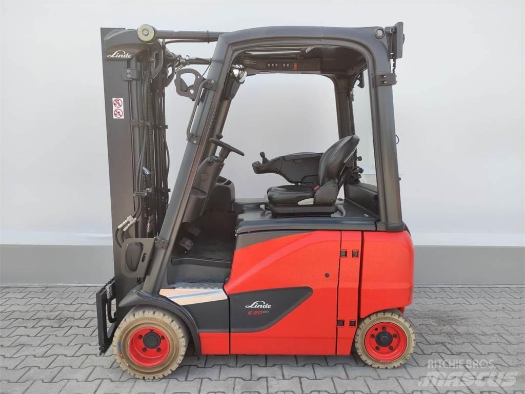 Linde E20PH-02-EVO-386 Elektriskie iekrāvēji