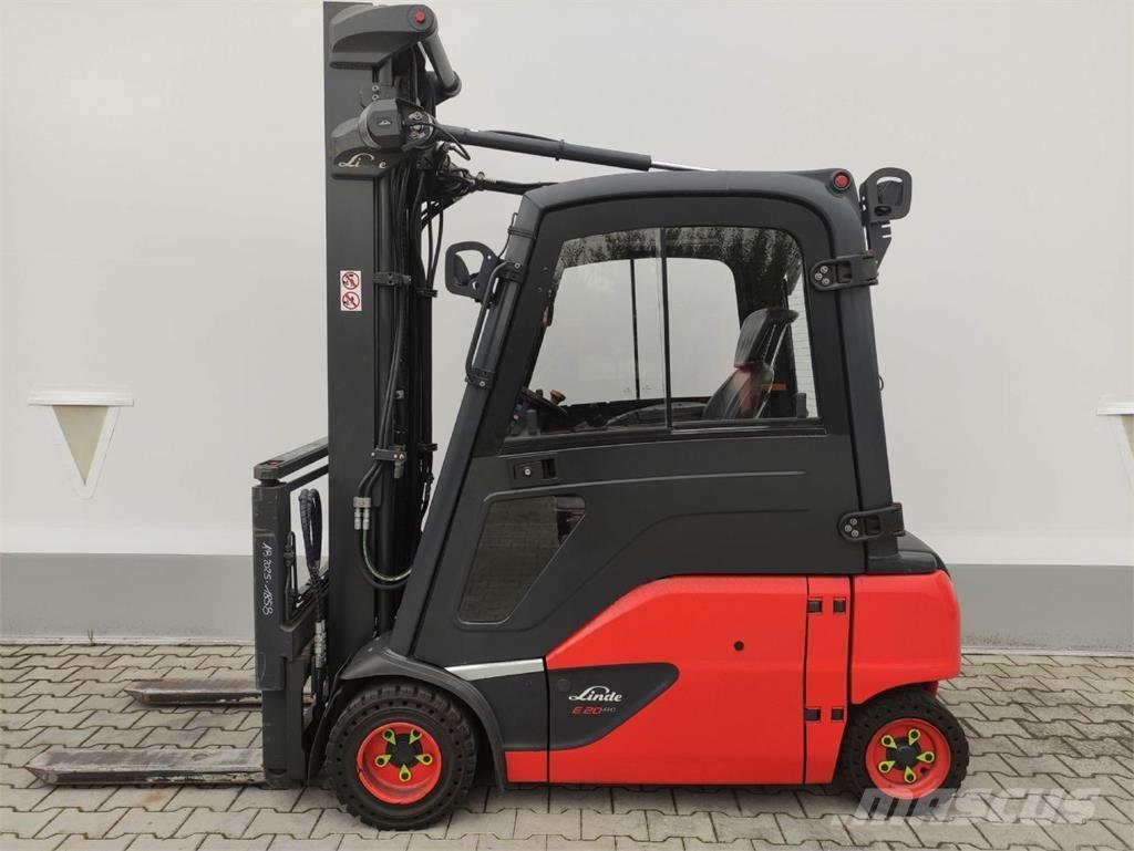 Linde E20PL-02-386 Elektriskie iekrāvēji