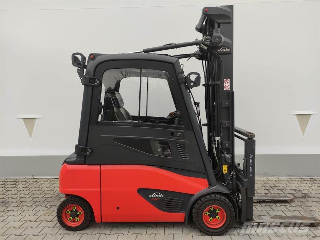 Linde E20PL-02-386 Elektriskie iekrāvēji