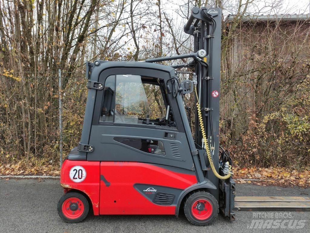 Linde E20PL-02-386 EVO Elektriskie iekrāvēji