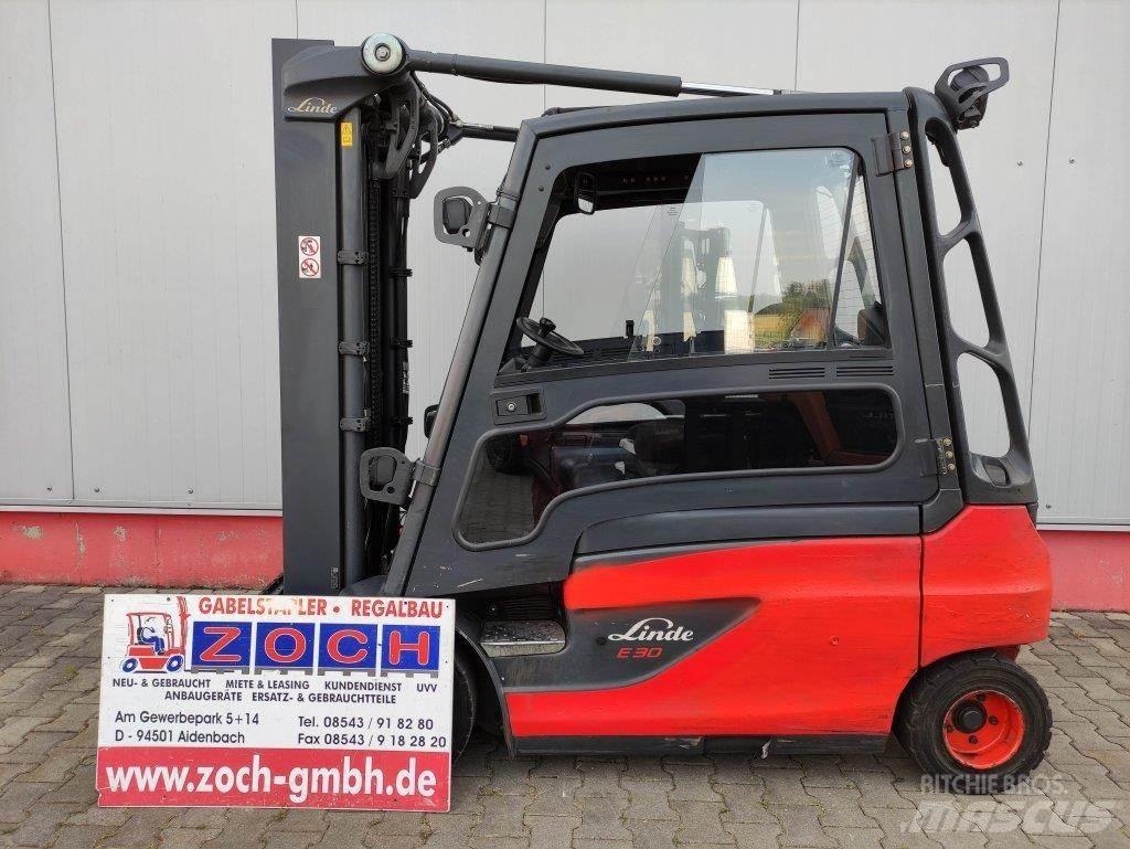 Linde E30L-01-387 Elektriskie iekrāvēji