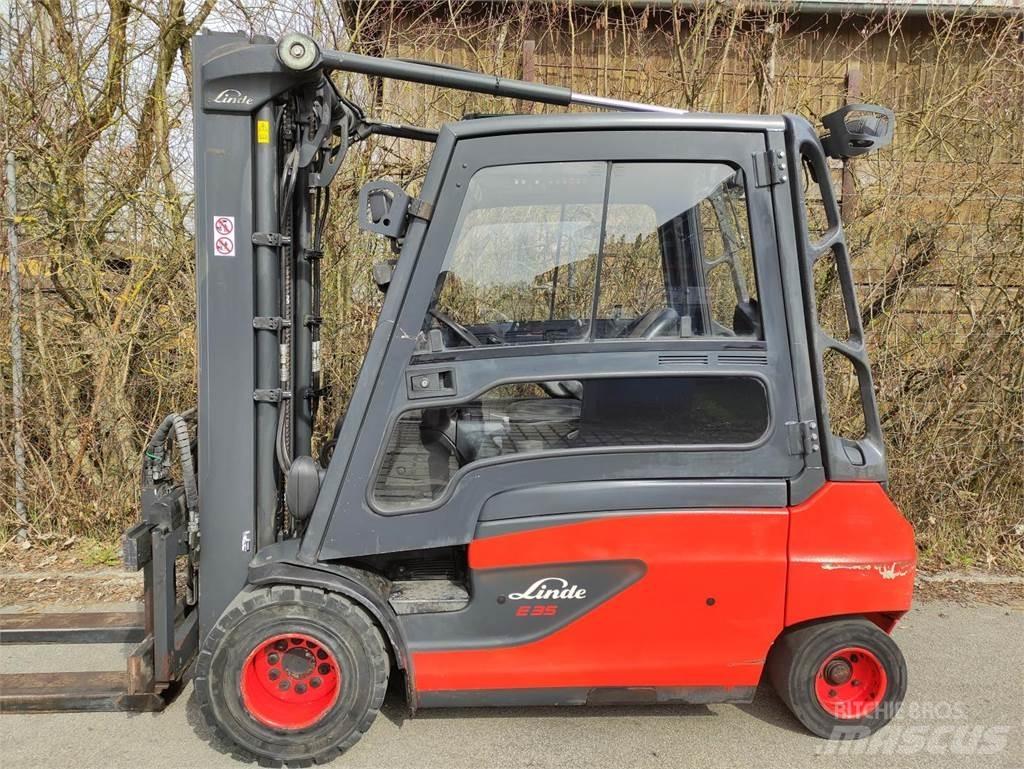 Linde E35L-01-387 Elektriskie iekrāvēji