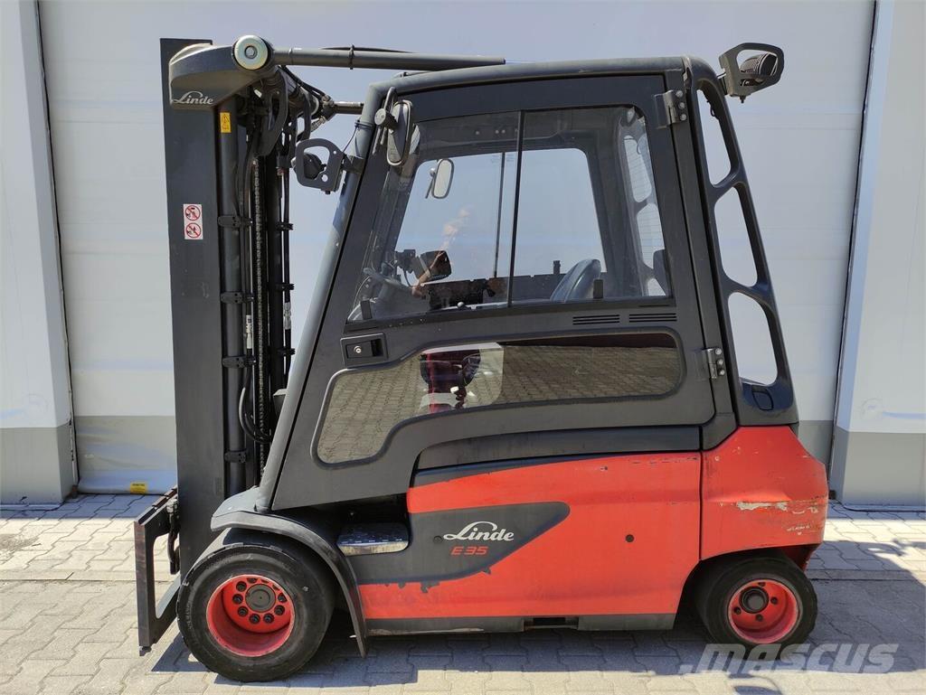 Linde E35L-01-387 Elektriskie iekrāvēji