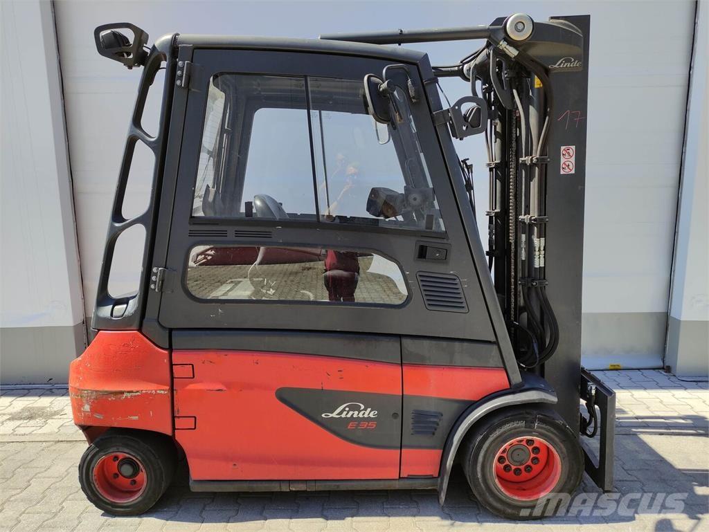 Linde E35L-01-387 Elektriskie iekrāvēji