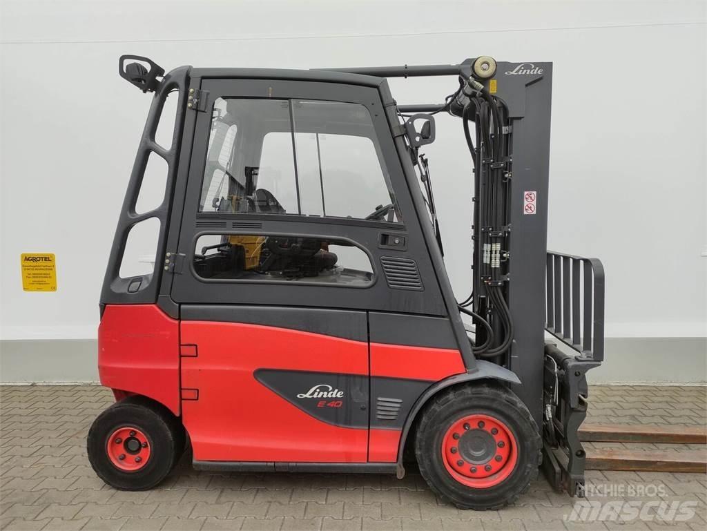Linde E40H-01/600-388 Elektriskie iekrāvēji