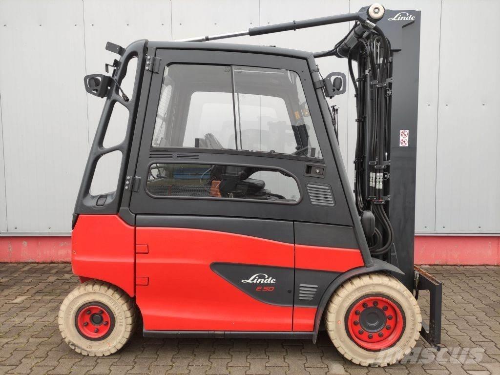 Linde E50HL-01-388 Elektriskie iekrāvēji