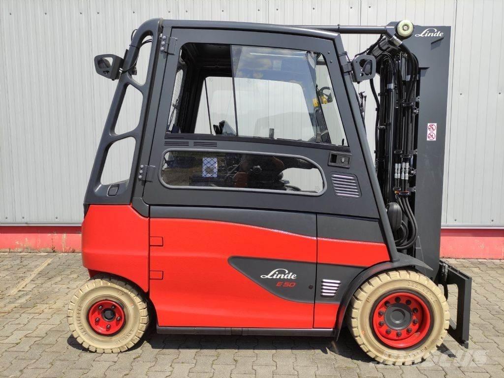 Linde E50HL-01-388 Elektriskie iekrāvēji