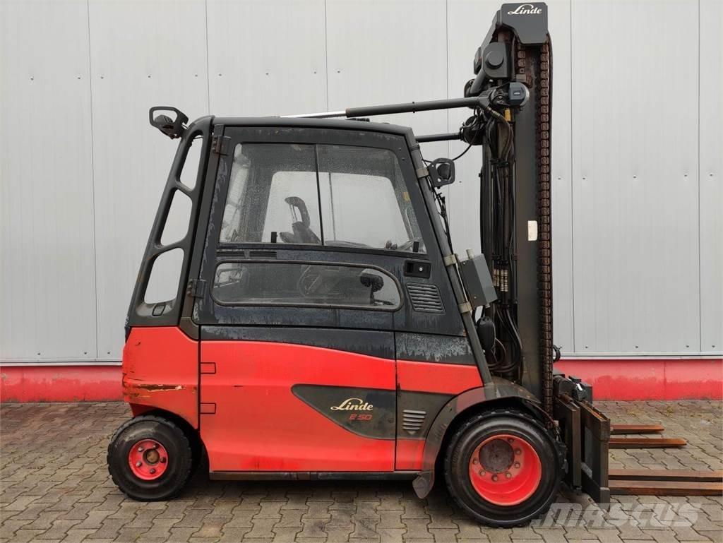 Linde E50HL-01-388 Elektriskie iekrāvēji