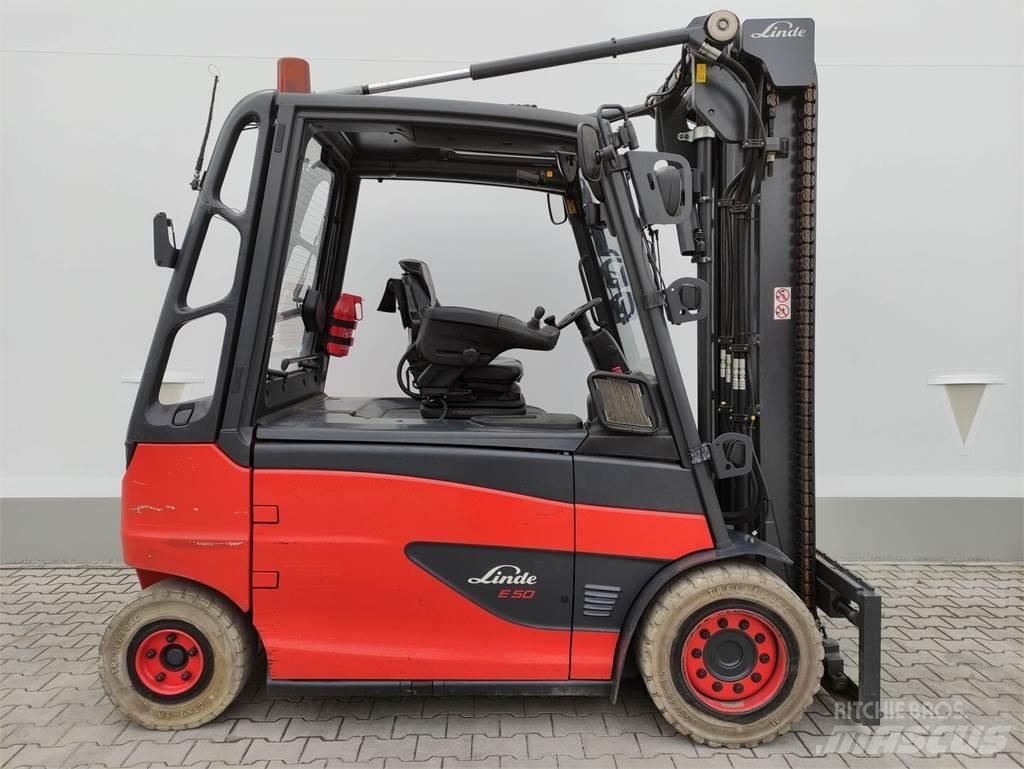 Linde E50HL-01-388 Elektriskie iekrāvēji