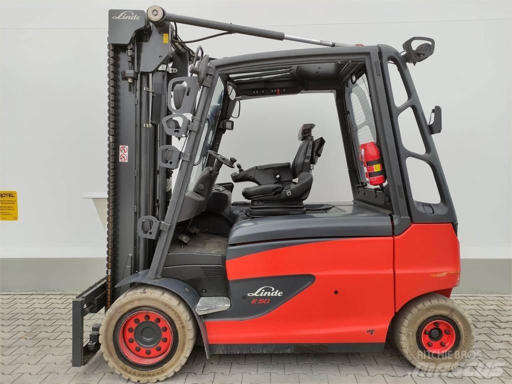 Linde E50HL-01-388 Elektriskie iekrāvēji