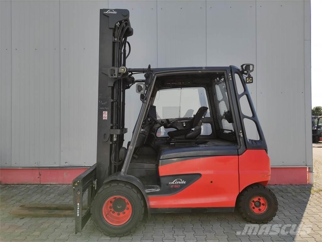 Linde E50HL-01/600-388 Elektriskie iekrāvēji