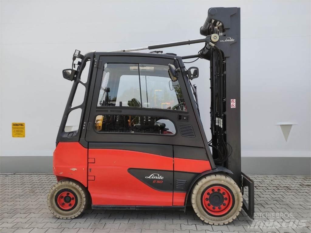 Linde E50HL-01/600-388 Elektriskie iekrāvēji
