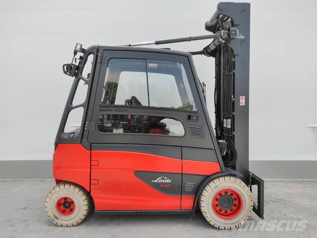Linde E50HL-388 Elektriskie iekrāvēji