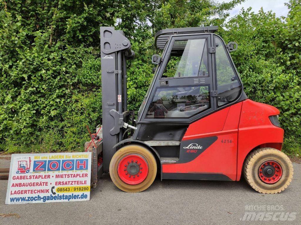 Linde E60-01-127 Elektriskie iekrāvēji