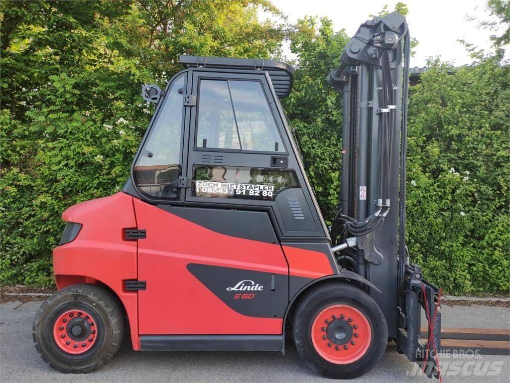 Linde E60-01-1279 Elektriskie iekrāvēji