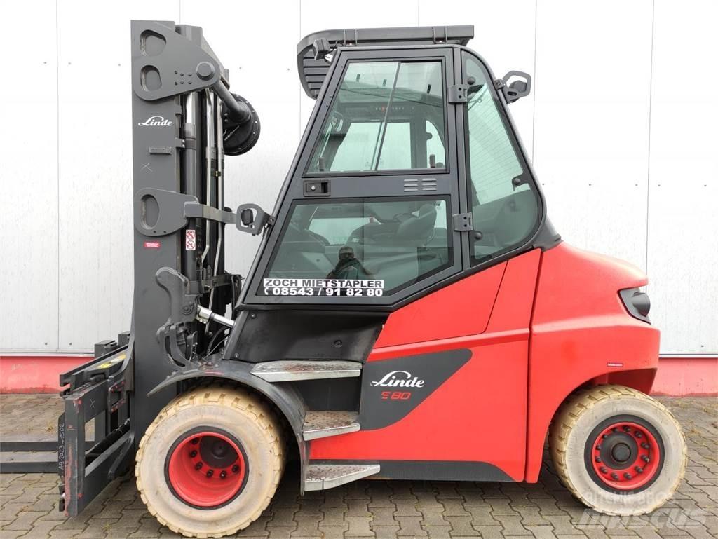 Linde E80-01-127 Elektriskie iekrāvēji