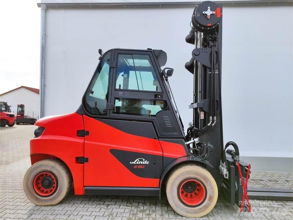 Linde E80-01/900 Elektriskie iekrāvēji
