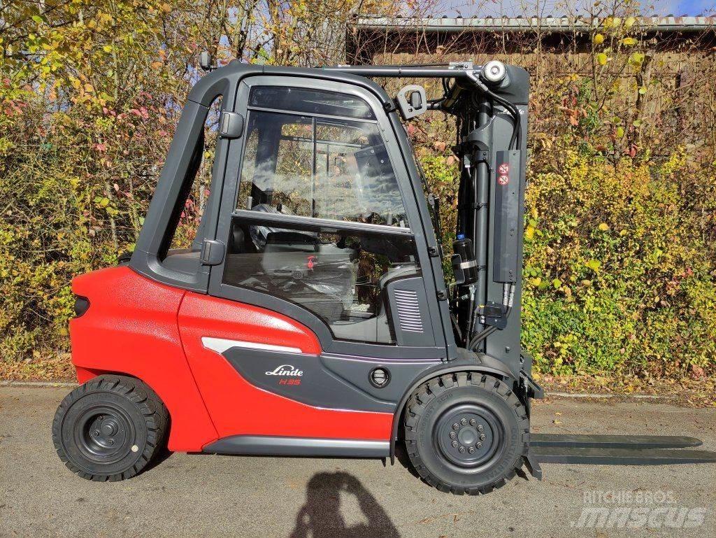 Linde H35D-01-120 Tehnika ar dīzeļa dzinēju