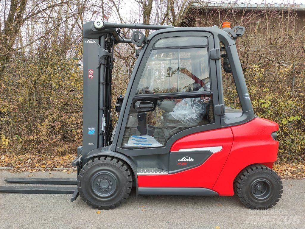 Linde H35D-01-120 Tehnika ar dīzeļa dzinēju