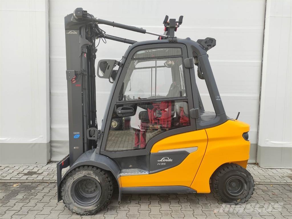 Linde H35D-01-120 Tehnika ar dīzeļa dzinēju