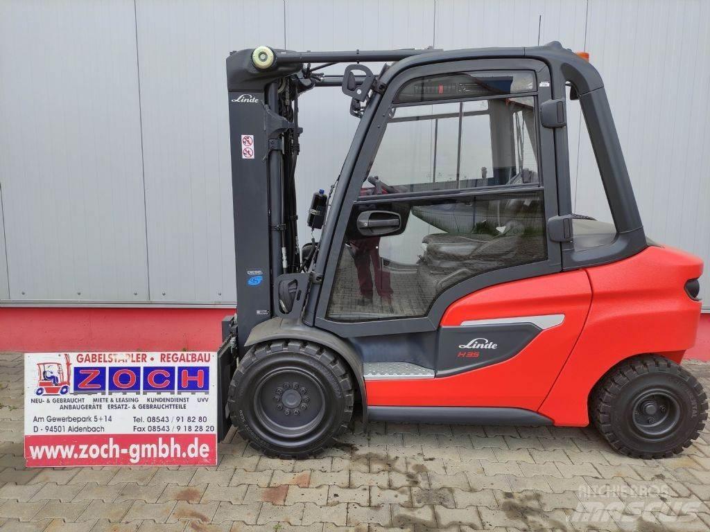 Linde H35D-01-1202 Tehnika ar dīzeļa dzinēju