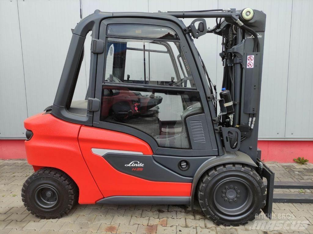Linde H35D-01-1202 Tehnika ar dīzeļa dzinēju