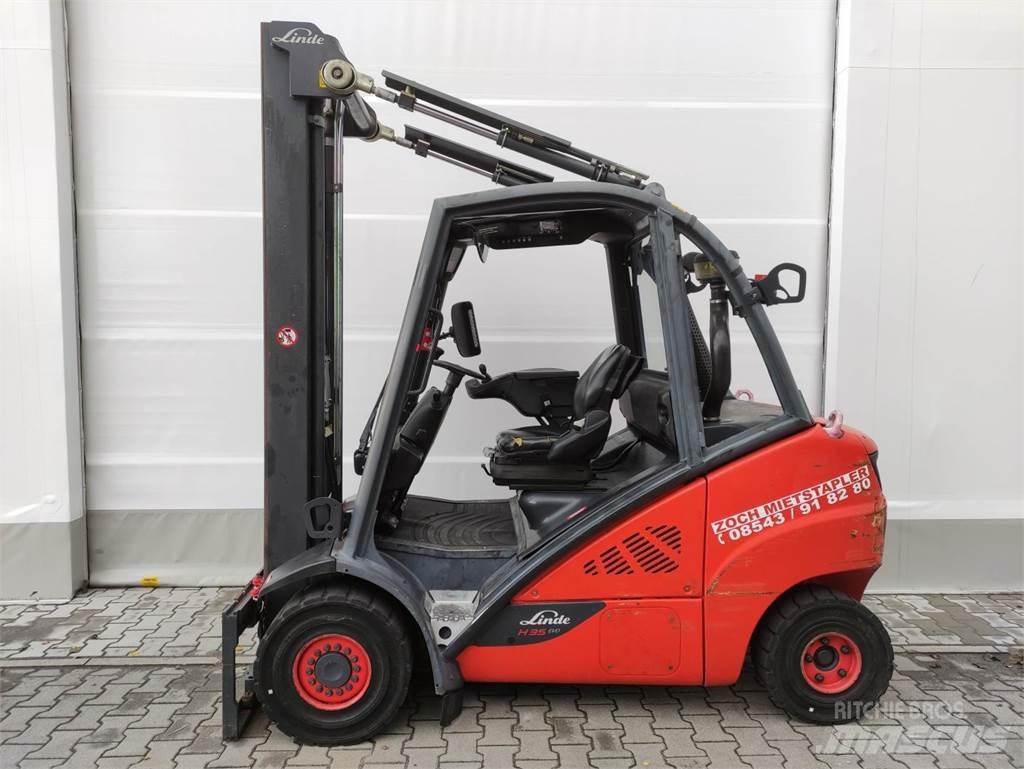 Linde H35D-02-393-EVO Tehnika ar dīzeļa dzinēju