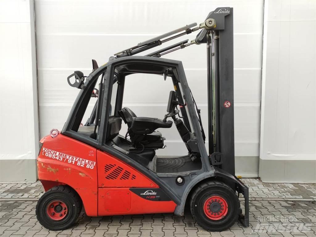 Linde H35D-02-393-EVO Tehnika ar dīzeļa dzinēju