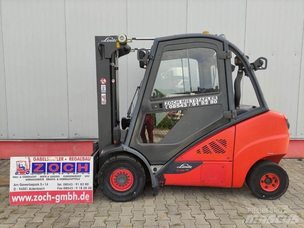 Linde H35D-02-393-EVO Tehnika ar dīzeļa dzinēju