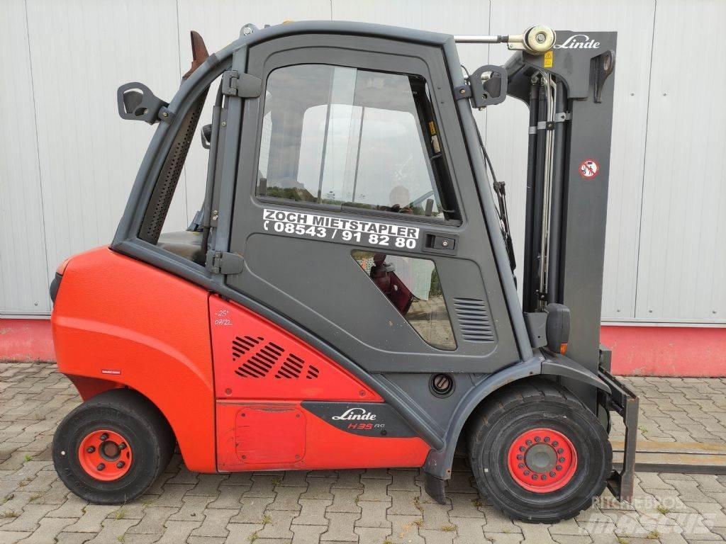 Linde H35D-02-393-EVO Tehnika ar dīzeļa dzinēju