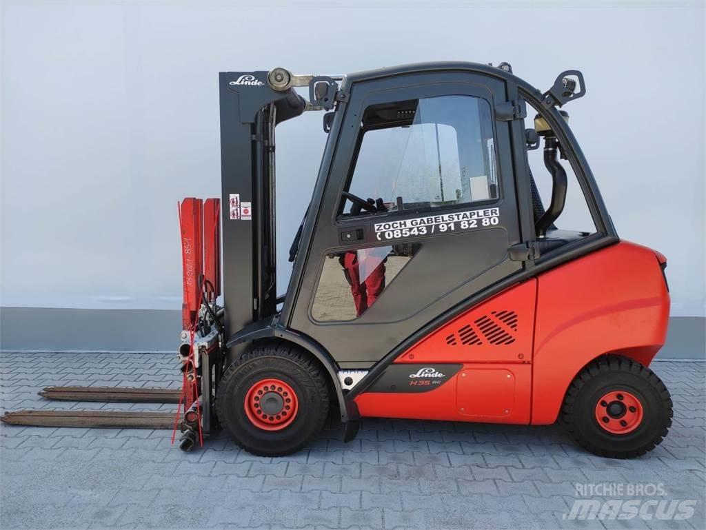 Linde H35D-02-393 EVO Tehnika ar dīzeļa dzinēju