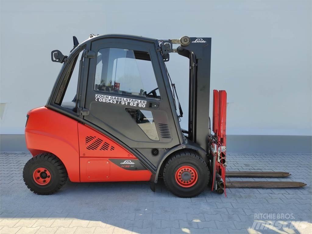 Linde H35D-02-393 EVO Tehnika ar dīzeļa dzinēju