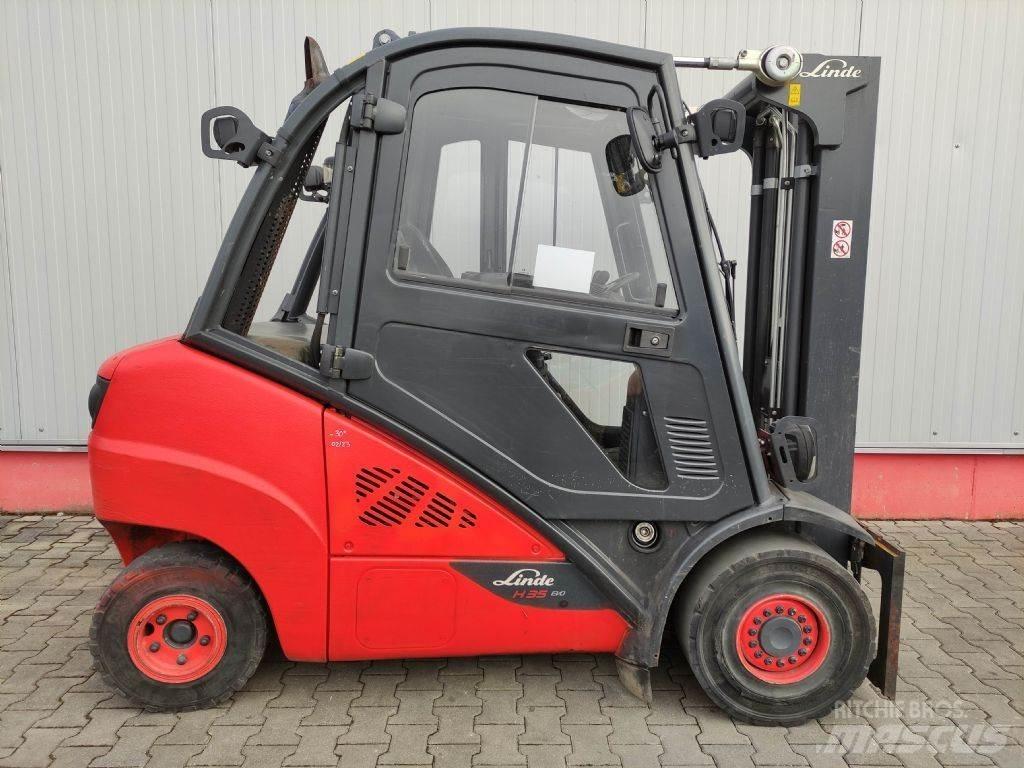 Linde H35D-02-393-EVO Tehnika ar dīzeļa dzinēju