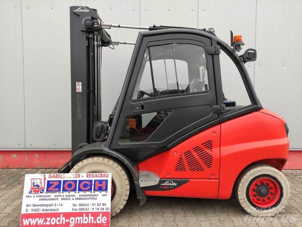 Linde H50D-02-394 Tehnika ar dīzeļa dzinēju