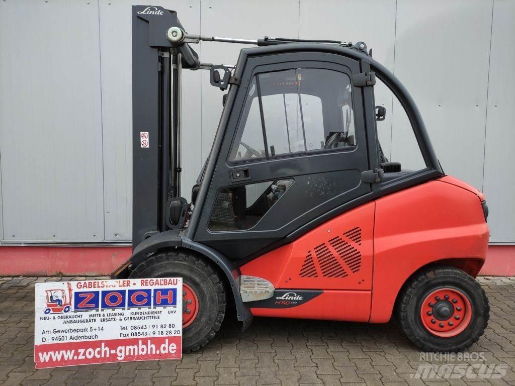 Linde H50D-02-394-EVO Tehnika ar dīzeļa dzinēju