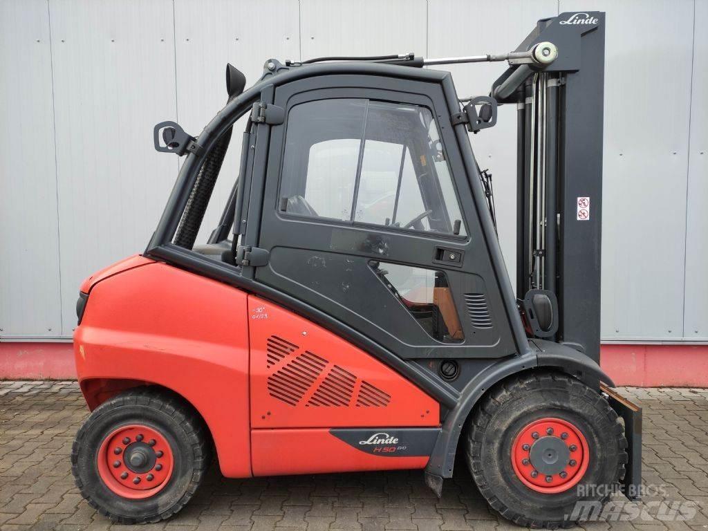 Linde H50D-02-394-EVO Tehnika ar dīzeļa dzinēju