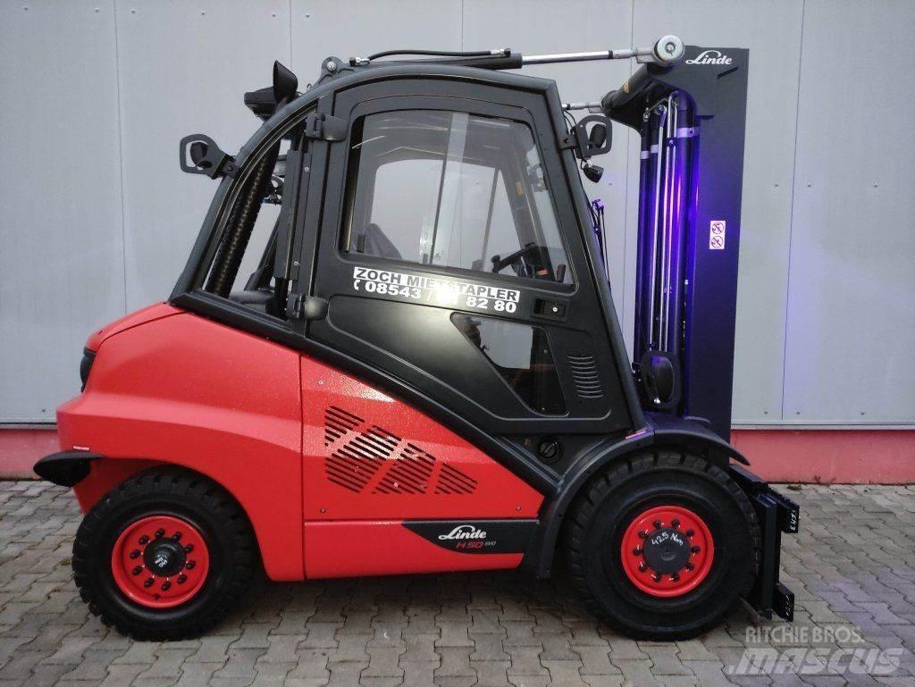 Linde H50D-02/600-394 EVO Tehnika ar dīzeļa dzinēju