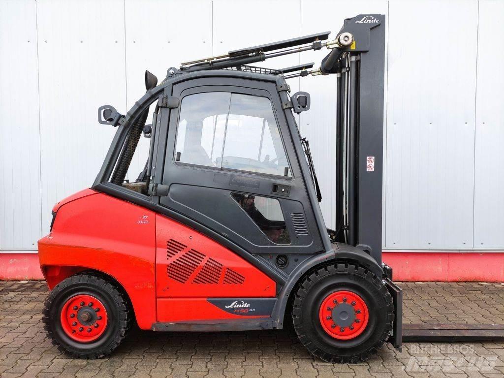 Linde H50D-02/600-394-EVO Tehnika ar dīzeļa dzinēju