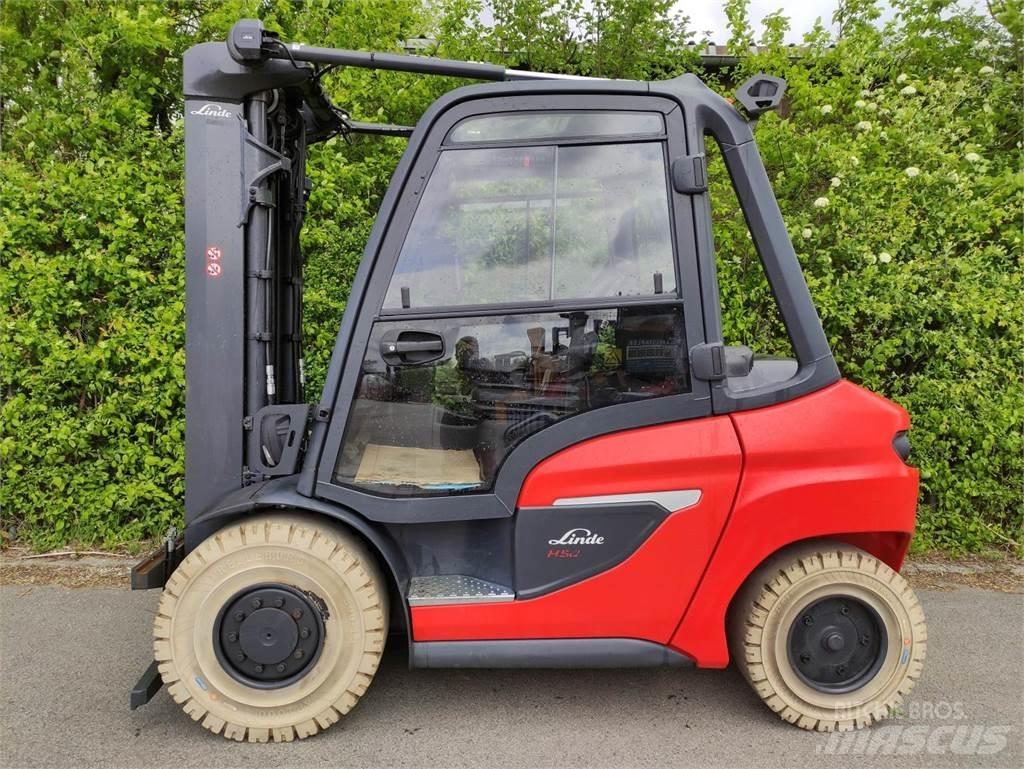 Linde H50D-1204 Tehnika ar dīzeļa dzinēju