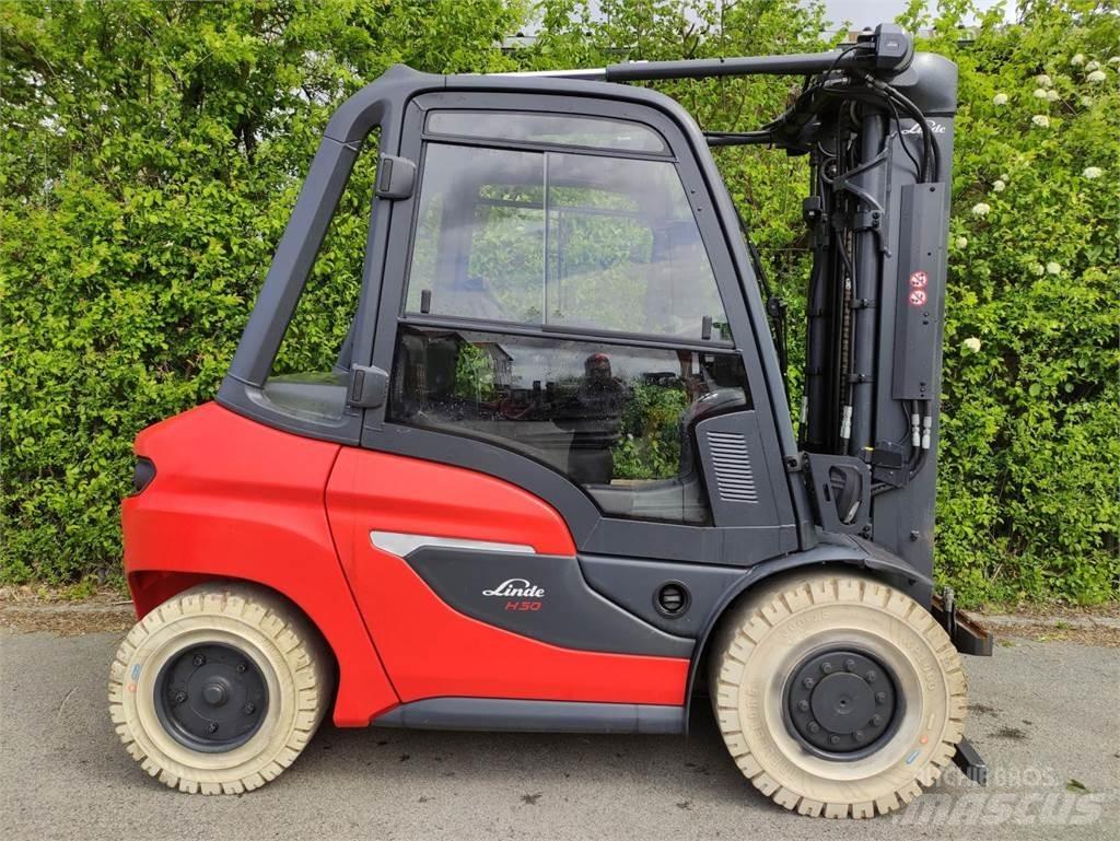 Linde H50D-1204 Tehnika ar dīzeļa dzinēju
