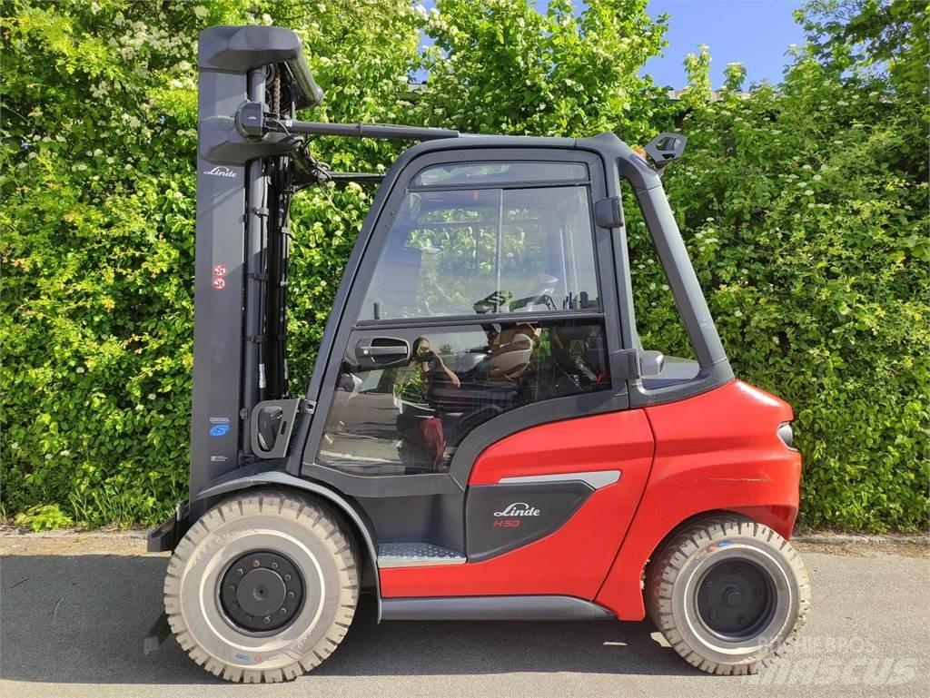 Linde H50D-1204 Tehnika ar dīzeļa dzinēju