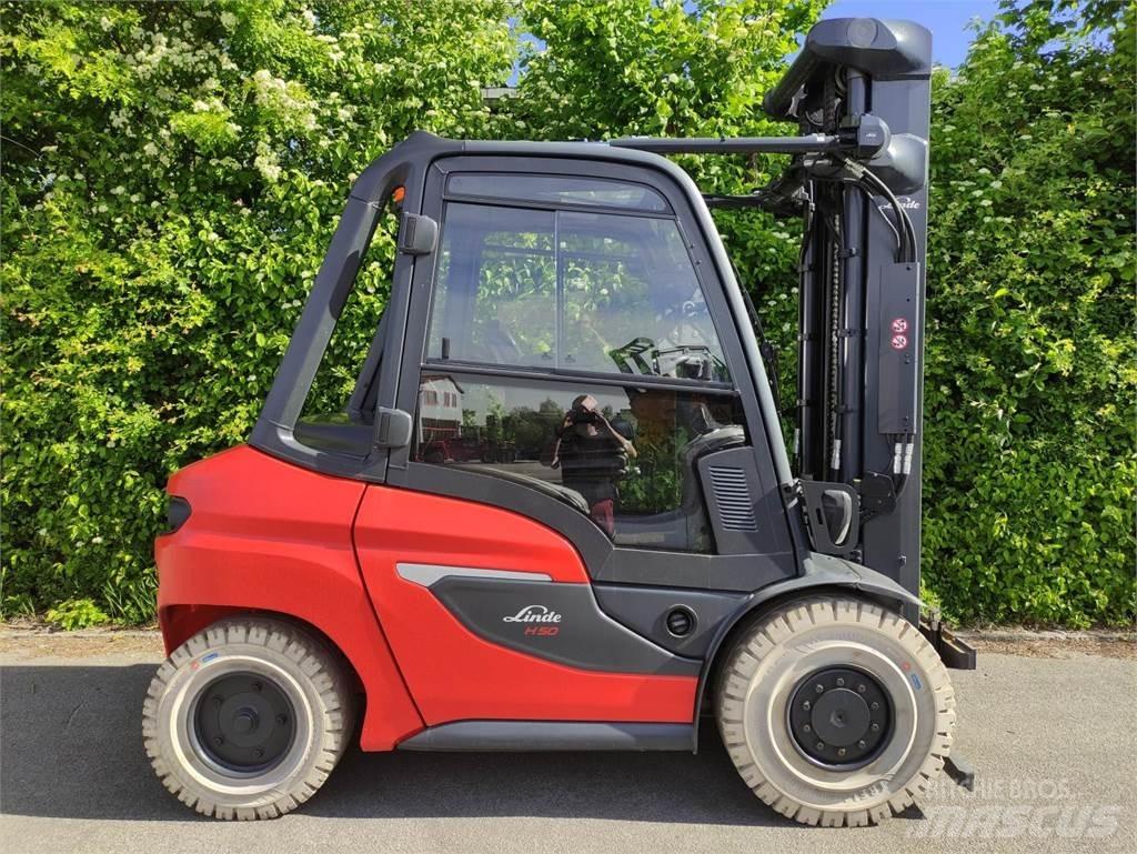 Linde H50D-1204 Tehnika ar dīzeļa dzinēju