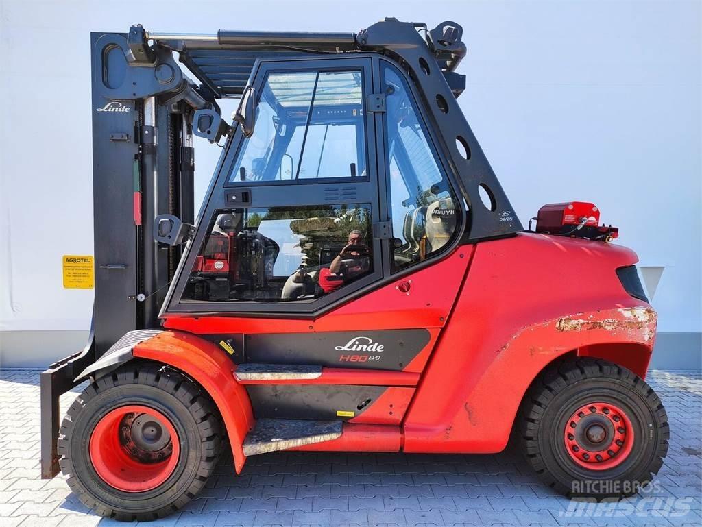 Linde H80D-03/900-396-EVO Tehnika ar dīzeļa dzinēju