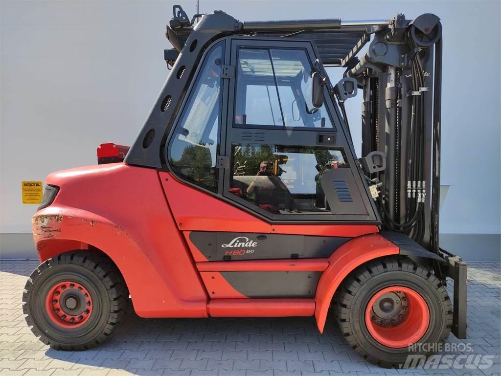 Linde H80D-03/900-396-EVO Tehnika ar dīzeļa dzinēju