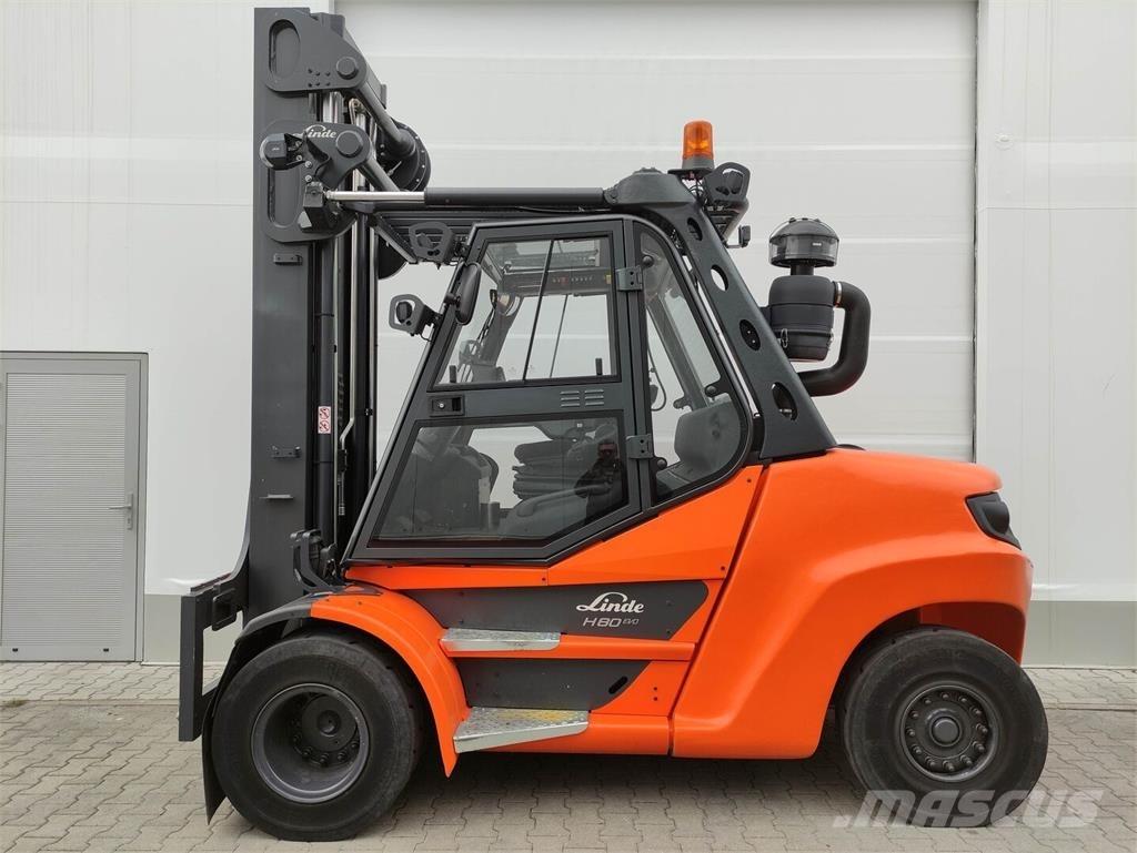 Linde H80D-03/900-396/EVO Tehnika ar dīzeļa dzinēju