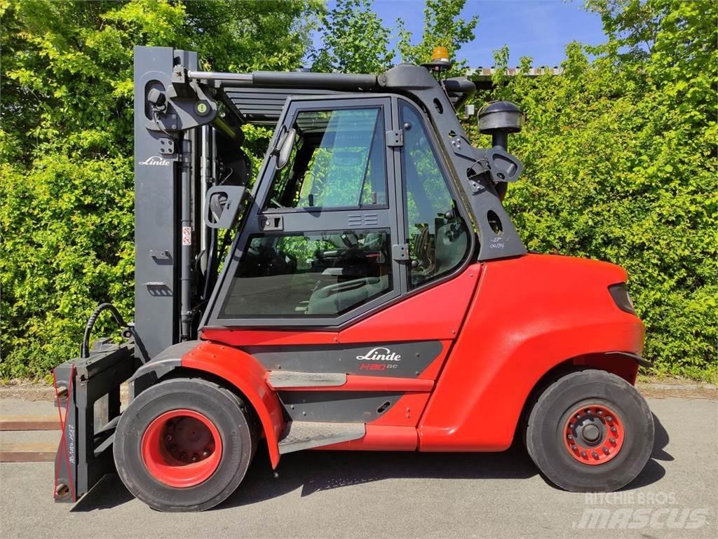 Linde H80D-03/900-EVO (M) Tehnika ar dīzeļa dzinēju