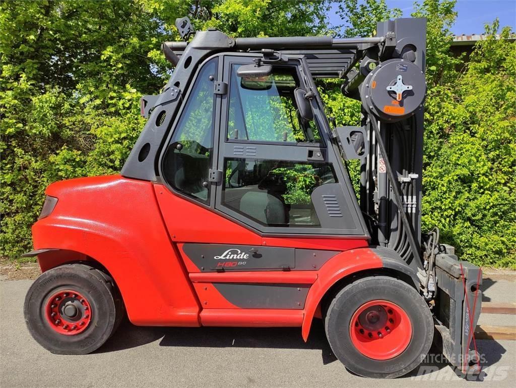 Linde H80D-03/900-EVO (M) Tehnika ar dīzeļa dzinēju